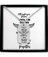 I&#39;ll Cry for You Forever – Memorial Tag Necklace for Men – Until We Meet... - $56.07 CAD+