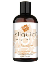 Sliquid Water Based Organics Sensation Lubricant Personal Lubricant 8.5 Oz - £17.88 GBP