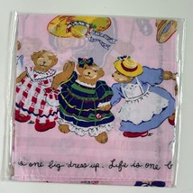 Muffy VanderBear Club Scarf Pink Teddy Bear Dress Up New in Package - $457.39 MXN