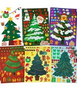 40 Sheets Christmas Tree Stickers DIY Crafts Party Present Supply - $211.24 MXN