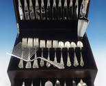 Rose Point by Wallace Sterling Silver Flatware Set 12 Service 60 Pcs Din... - $4,306.50