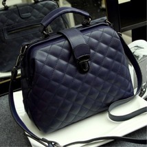 Fashion New Retro Women Doctor Bag 2022 Mobile Messenger Shoulder Clutch Large C - £40.82 GBP