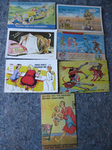 Lot of Comic Postcards Military Themed 40&#39;s - 50&#39;s - £11.63 GBP