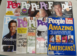 People Magazine 2023 Matthew Perry Patrick Dempsey Prince Harry Kelly Clarks X10 - £20.25 GBP