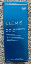 Elemis Musclease Active Body Oil 3.3 oz / 100 ml Relaxing New in box - $36.00