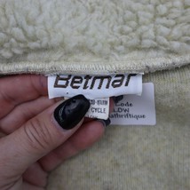 Betmar Jacket Womens L Ivory Long Sleeve Collar Full Zip Polyester Wool Basic - £23.44 GBP