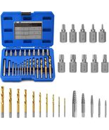 Screw Extractor Set | Easy Out Bolt Extractor Set | Multispline and Spiral - £28.30 GBP