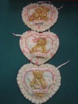 Cherished Teddies &quot;My Cherished One,Heart to Heart,From My Heart&quot;--(Plaq... - $19.99