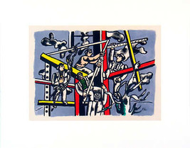 FERNAND LEGER Les Constructeurs - £98.06 GBP