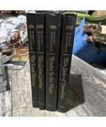 F. Scott Fitzgerald Black Book Set 4 Lot Vintage 1948 Decor Old Classic ... - $29.69