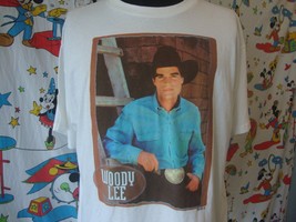 Vintage 90&#39;s WOODY LEE 1999 Concert Tour Country Music Rare T Shirt Adul... - $24.74