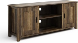 Brown 65-Inch Tv Stand With 2 Doors From Lavish Home. - £143.33 GBP