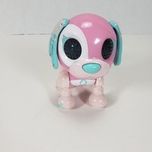 PInk Robot Toy Dog 3.5"  with Blinking Light Eyes and Barks - 2016 Spin Master - $7.69