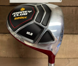 USED RH +1&quot; Over Stnd Mens Money Club 520cc 10.5° Golf Driver Reg Flex 3098-RQ2F - £77.62 GBP