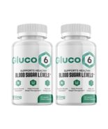 2-Pack Gluco6 Blood Pills Gluco 6 Supplement For Blood Sugar Support 120... - £45.55 GBP