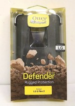OtterBox Defender Series Case And Holster Clip For LG G Flex 2 Black - £8.57 GBP
