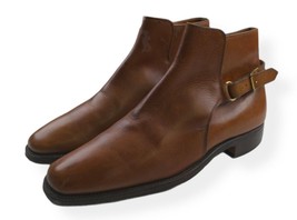 Charles Horrell 9D Chukka Monk Strap Plain Toe Shoes England Made - $128.69