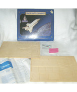 VINTAGE SPACE SHUTTLE WOOD KIT MODEL PUZZLE No.10-133 - READY TO ASSEMBLE - NEW  - £3.96 GBP