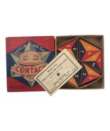 Vintage Contack Fascinating Matching Game Parker Brothers 1939 Triangle ... - £9.00 GBP