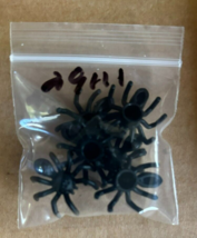 LEGO PN 29111 - Spider w/Elongated Abdomen - Black - 6 Pieces - New - £4.47 GBP