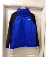 The North Face Canyonlands Insulated Hybrid Pullover Black Blue Womens M... - $79.15