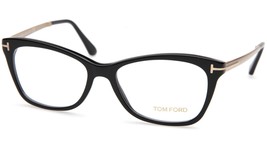 NEW TOM FORD TF5353 001 Black Eyeglasses Frame 52-15-140mm B38mm Italy - £139.24 GBP