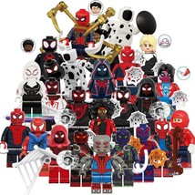 Spider-Man Into the Spider-Verse Minifigures Super Heroes Parallel unive... - $48.99