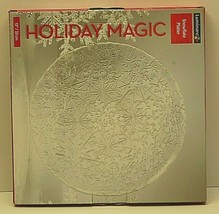 Luminarc Snowflake Platter Holiday Magic Christmas Table Serving Plate T... - £31.54 GBP