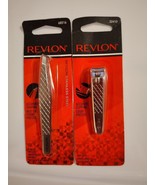 New 2 Pc Set Revlon Expert Slant Tweezer Stainless &amp; Accurate Nail Clippers - $222.99 MXN