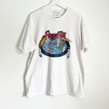 Vintage 1996 Max Pro Sioux Falls South Dakota T-shirt Hanes Beefy L White - £19.63 GBP