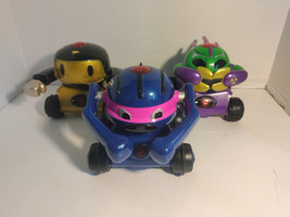 Trendmasters 2000 Vintage Rumble Robots Lot Tested / Powers On NO Cntrl or Cards - £79.83 GBP
