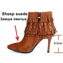 Meotina clearance women shoes genuine leather boots ankle boots winter thumb200