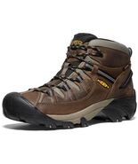 KEEN Men Targhee 2 Mid Height WP Hiking Boots Shitake/Brindle 17 Wide US - $113.85