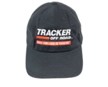 Tracker Off Road &quot;Built for Love of Country&quot; Black Hat Cap Orange StrapB... - $19.79