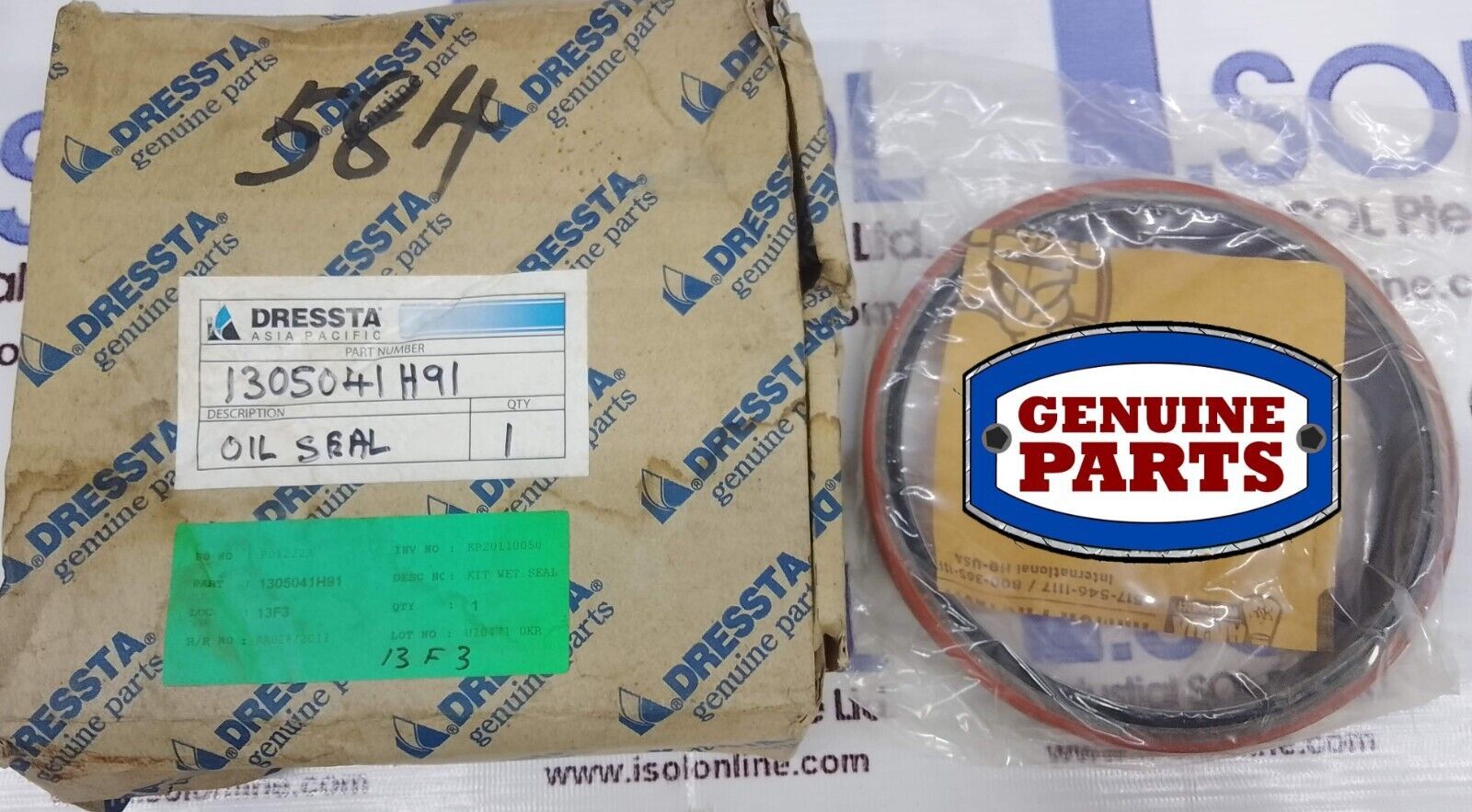 Dressta 1305041H91 Oil Seal For Tractor Wheel Loader Komatsu LiuGong Dre... - $199.00