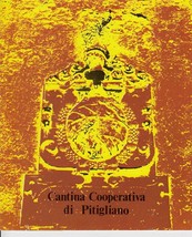 Vintage Cantina Cooperativa Di Pitigliano Produkt Broschüre 1970s - £62.41 GBP