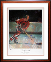 Autographed Bobby Hull Lithograph Ltd. Ed. /9 - Chicago Blackhawks - £459.62 GBP