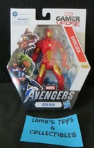 Marvel Gamer Verse Avenger Iron Man 5&quot; Action Figure Overclock Armor Hasbro Toy - £23.11 GBP