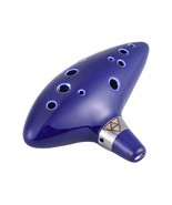12 Holes Ocarina Ceramic Alto C Vessel Flute Wind Legend of Zelda Musical - €18,55 EUR