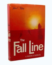 John C Tobin The Fall Line A Skier&#39;s Journal 1st Edition 1st Printing - £35.85 GBP