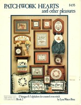 Patchwork Hearts and Other Pleasures Counted Cross Stitch Pattern Chart - £5.77 GBP
