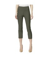 Size XS, STYLE &amp; CO.  Womens Mid-Rise Comfort Waist Capri Pants Olive NWT - £7.18 GBP