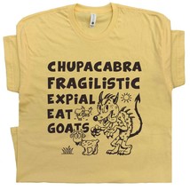 Chupacabra T Shirt Funny T Shirts Weird T Shirt Cryptid Shirts Mythical ... - $18.99