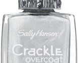 Sally Hansen Crackle Overcoat Nail Polish, Fractured Foil, 0.4 Fluid Ounce - £11.09 GBP