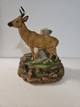Vintage Cyrus Noble Animal Whiskey Decanter Stag Deer Limited Edition 19... - $10.84