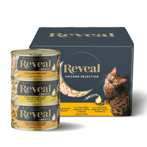 Natural Wet Cat Food, Chicken in Broth Variety Pack, 2.47 Oz Cans - $33.73