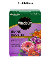 Miracle-Gro Garden Pro Bloom Booster (Case 6 x 4 lb boxes)  Flower Food ... - £130.19 GBP