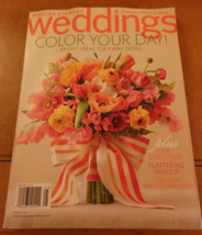 Martha Stewart Weddings # 60 Color Your Day; Dresses; Honeymoons Spring 2012 NF - £9.43 GBP