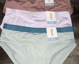Hanes ~ 4-Pair Womens Hipster Underwear Panties Polyester Blend ~ M/6 - £20.77 GBP