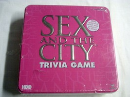 Sex and the City Trivia Game 2004 New in Tin - $9.99